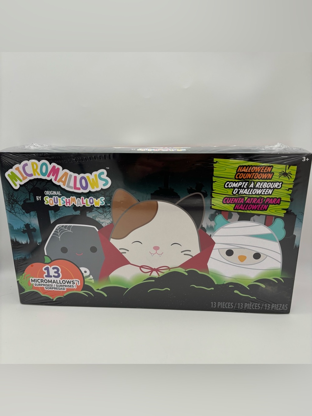 Squishmallows Micromallows HALLOWEEN COUNTDOWN 13 Stuffed Plush Figure Set NEW